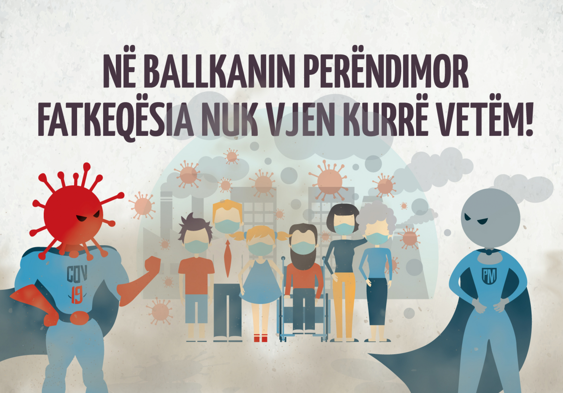 Fatkeqësia nuk vjen kurrë vetëm: ndotja e ajrit dhe Covid-19