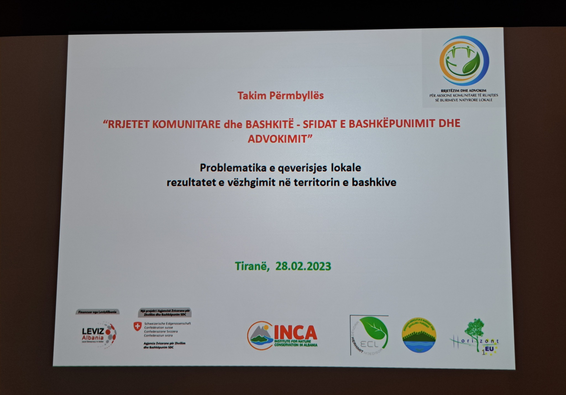 Rrjetet komunitare dhe bashkitë - sfidat e bashkëpunimit dhe advokimit