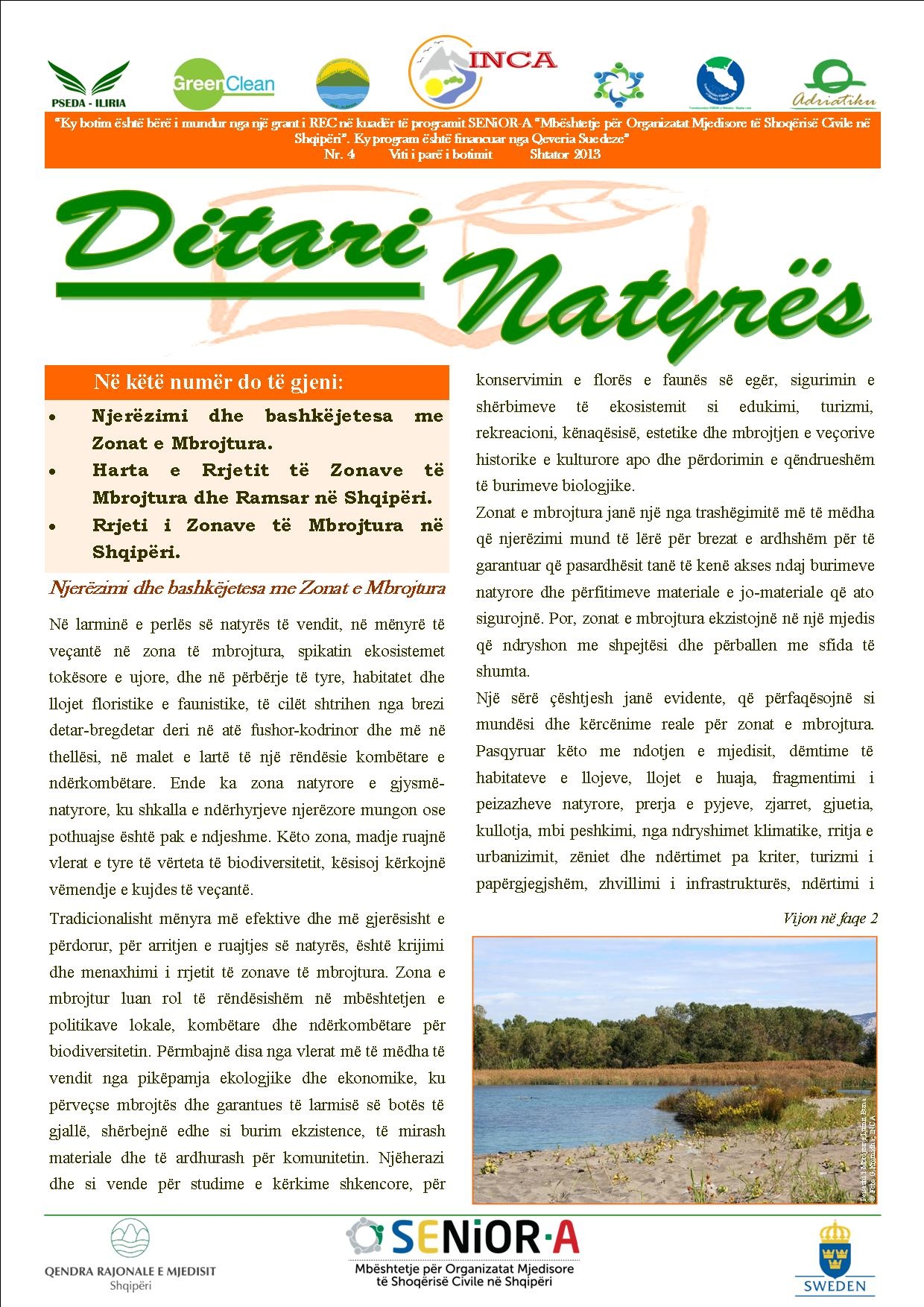 Ditari Natyrës Nr.4 Shtator 2013